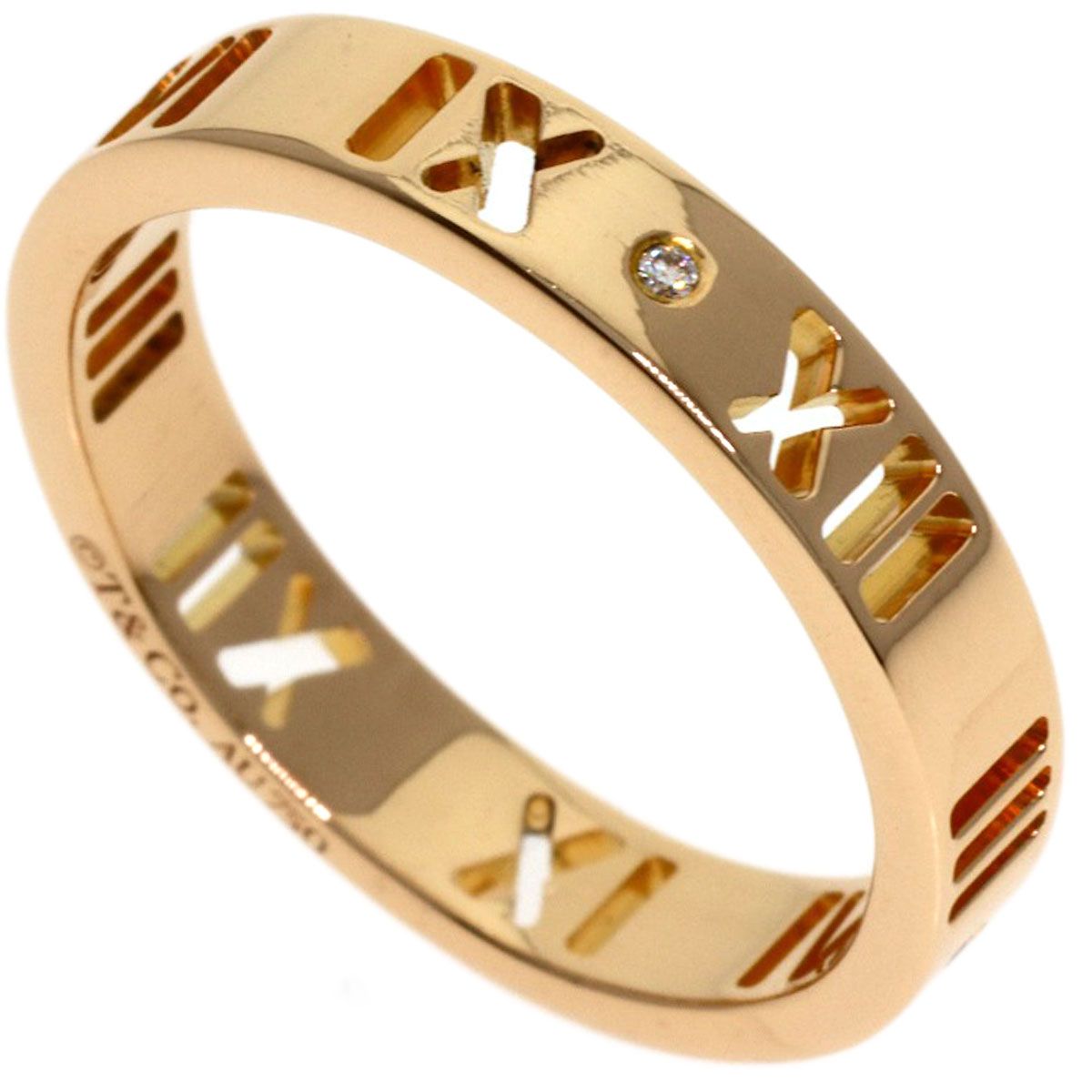 TIFFANY&Co. ティファニー アトラス 4P ダイヤモンド リング・指輪