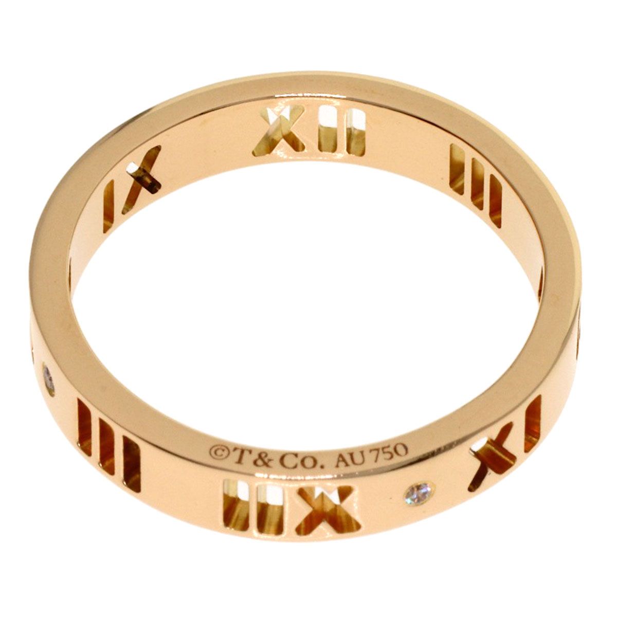 TIFFANY&Co. ティファニー アトラス 4P ダイヤモンド リング・指輪