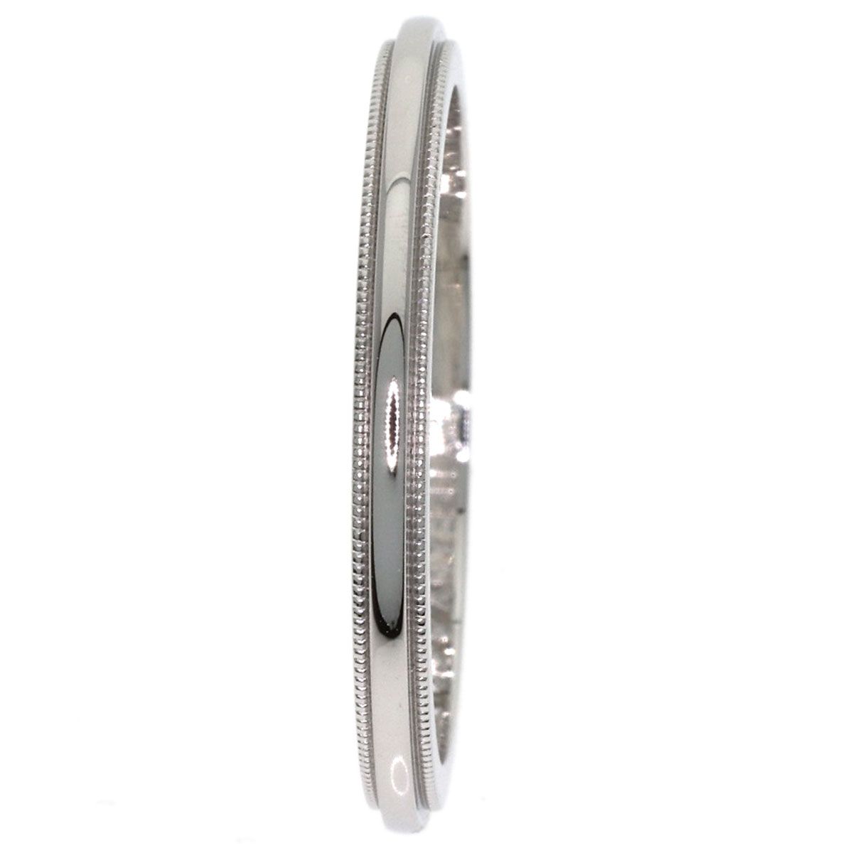 Tiffany & Co. PT950 ミルグレインリング TIFFANY&Co. ティファニー ミルグレイン リング・指輪 PT950