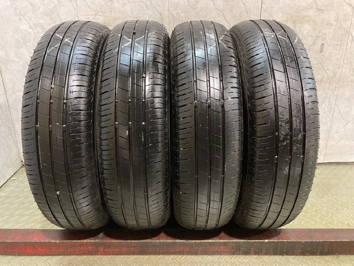 BS BRIDGESTONE ECOPIA EP150 155/70R13 13インチ 夏タイヤ 4本 21～22年製 ピクシスエポック ミライース バモス エブリィ等　(KTR098)