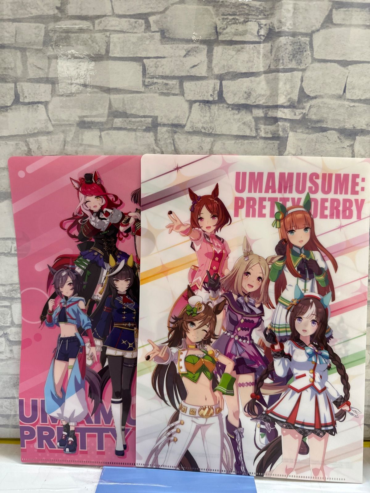D6-66】◎ 中古 ウマ娘 プリティーダービー クリアファイル 2枚セット