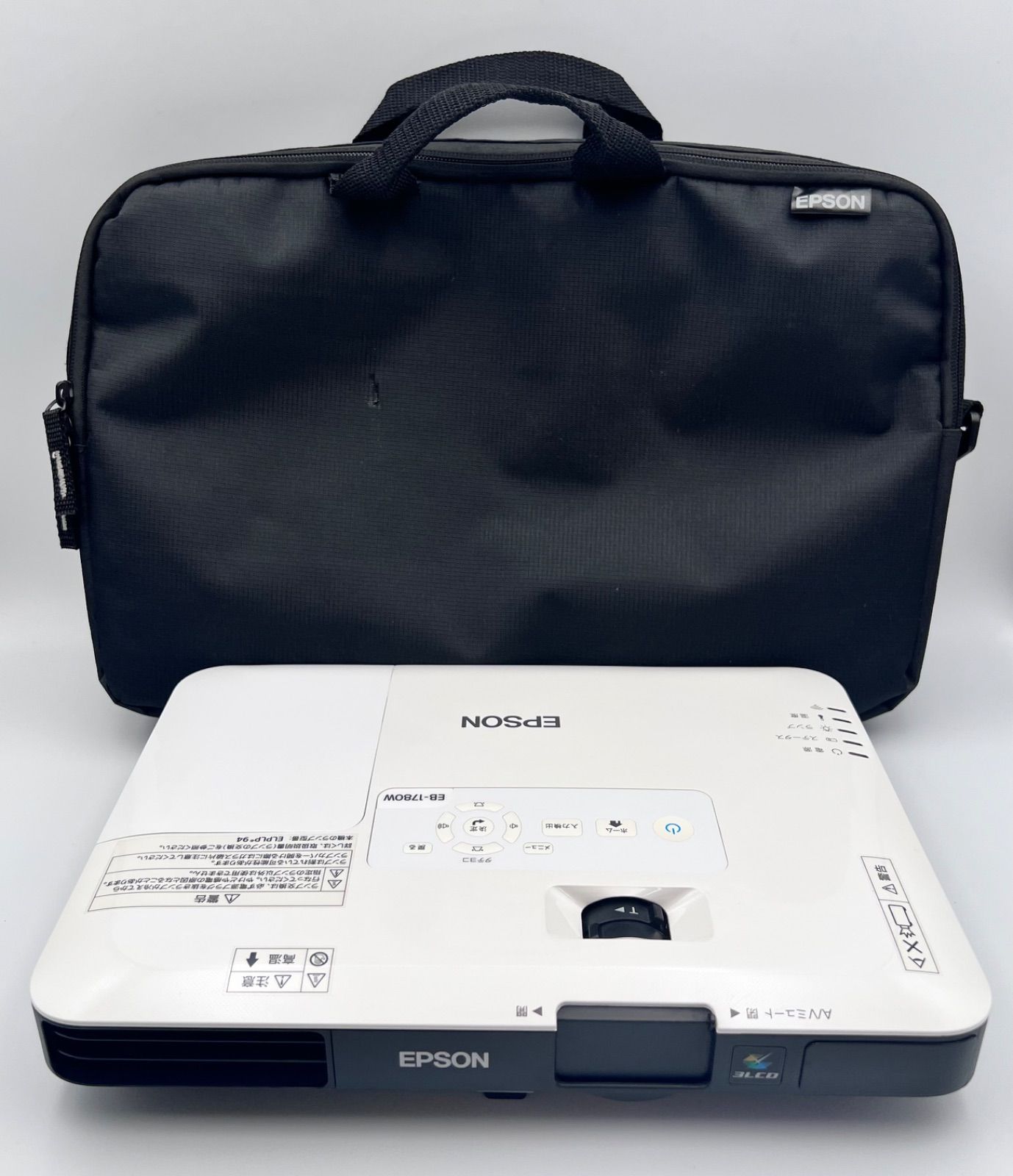 B379// ランプ点灯時間：247時間 EPSON プロジェクターEB-1780W - メルカリ