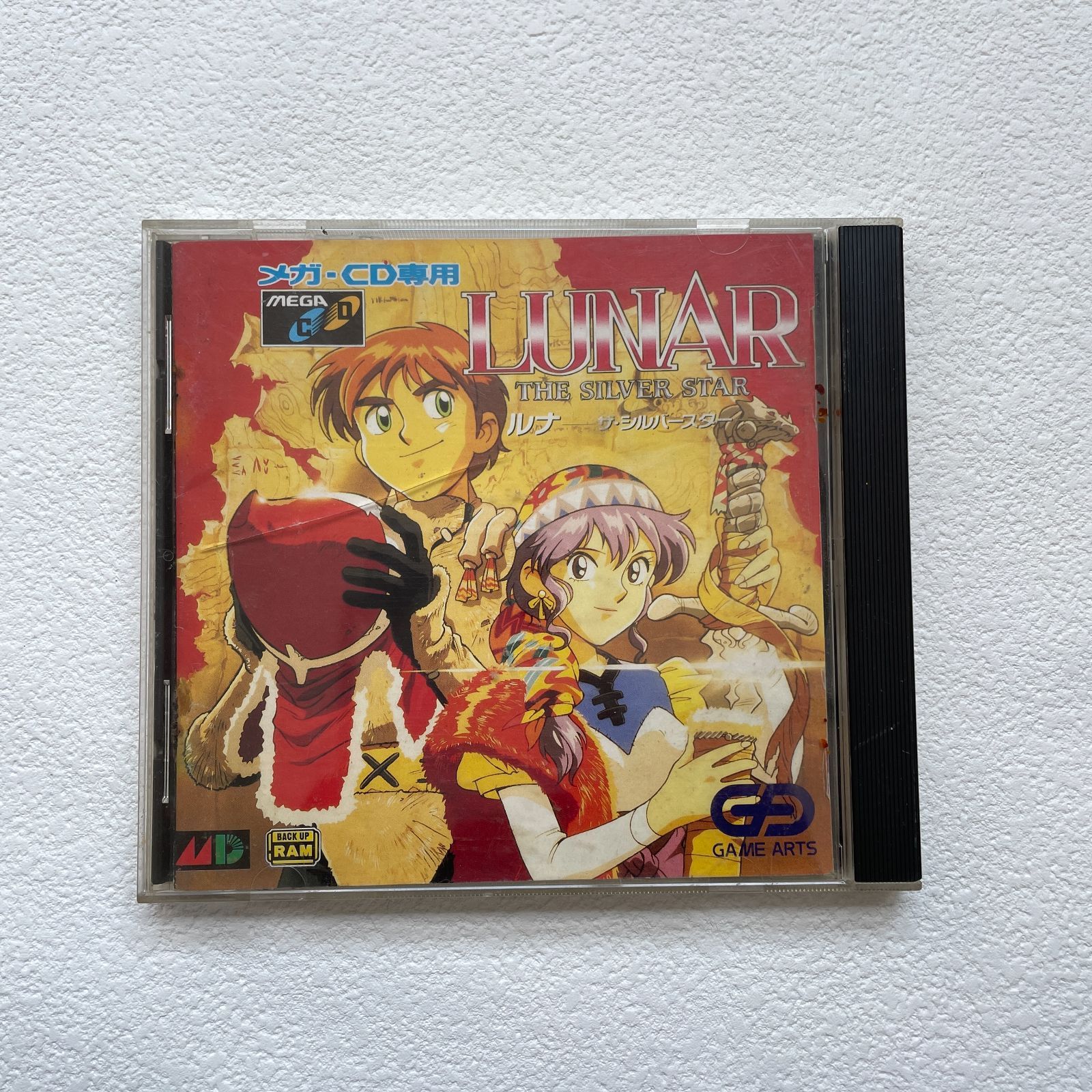 メガCD LUNAR THE SILVER STAR ルナ ザ・シルバースター GAME ARTS