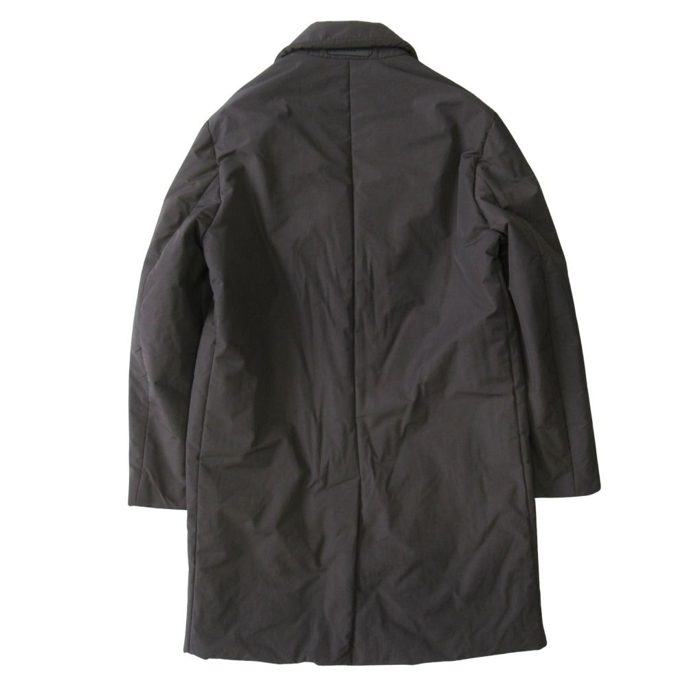 美品 HEVO イーヴォ ポリコットン インサレーション チェスター コート