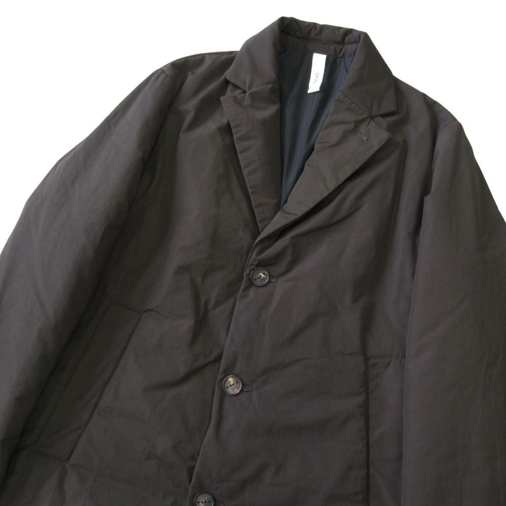 美品 HEVO イーヴォ ポリコットン インサレーション チェスター コート