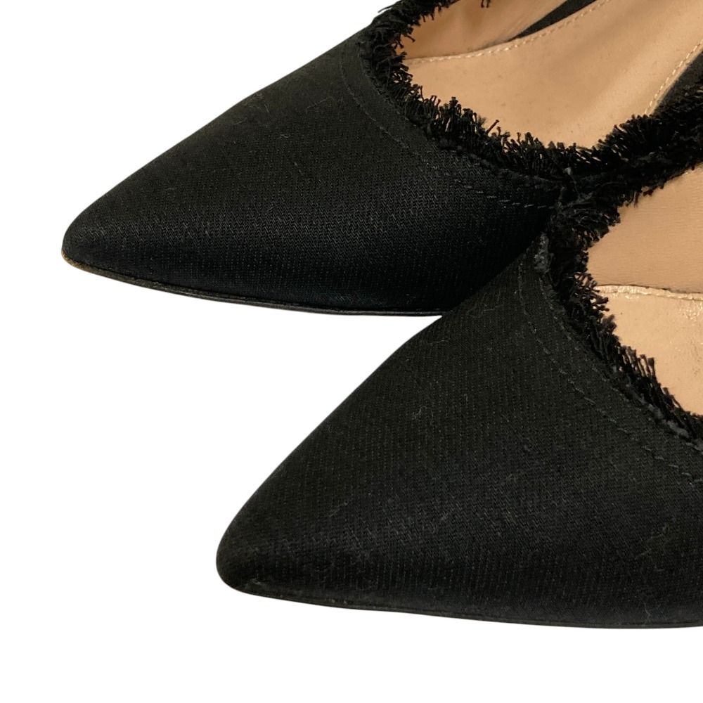 良品 Gianvito Rossi ジャンヴィトロッシ フリンジ ポインテッドトゥ