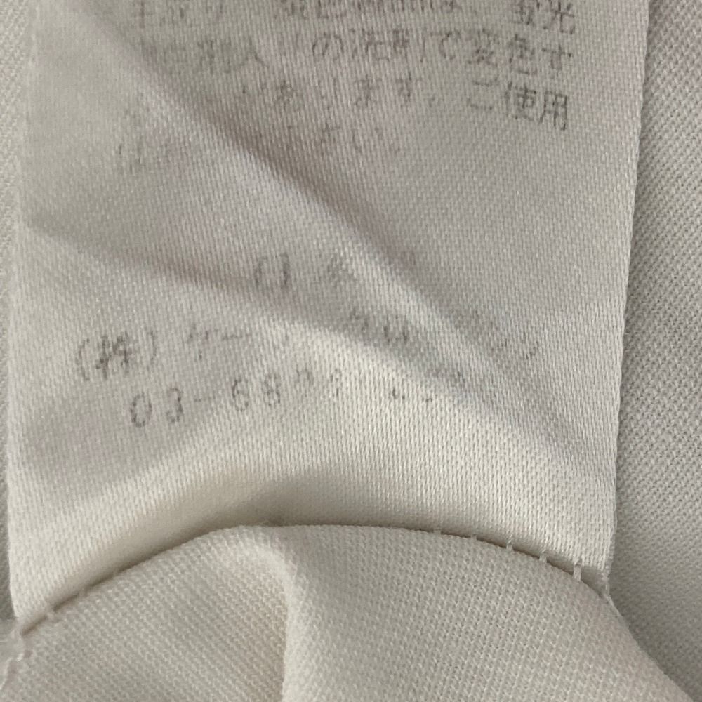 美品 yori ヨリ スカラップカラーカットソー サイズF ホワイト
