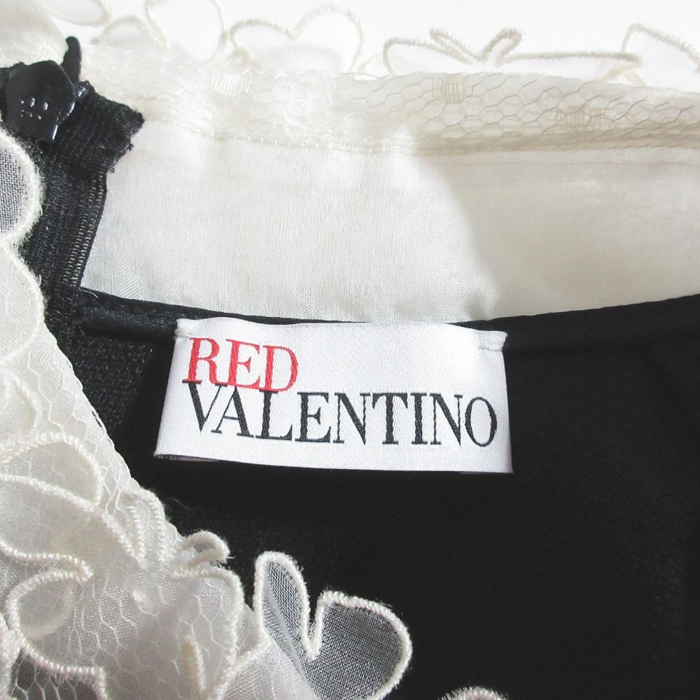 未使用 RED VALENTINO レッドヴァレンティノ フラワーチュールカラー