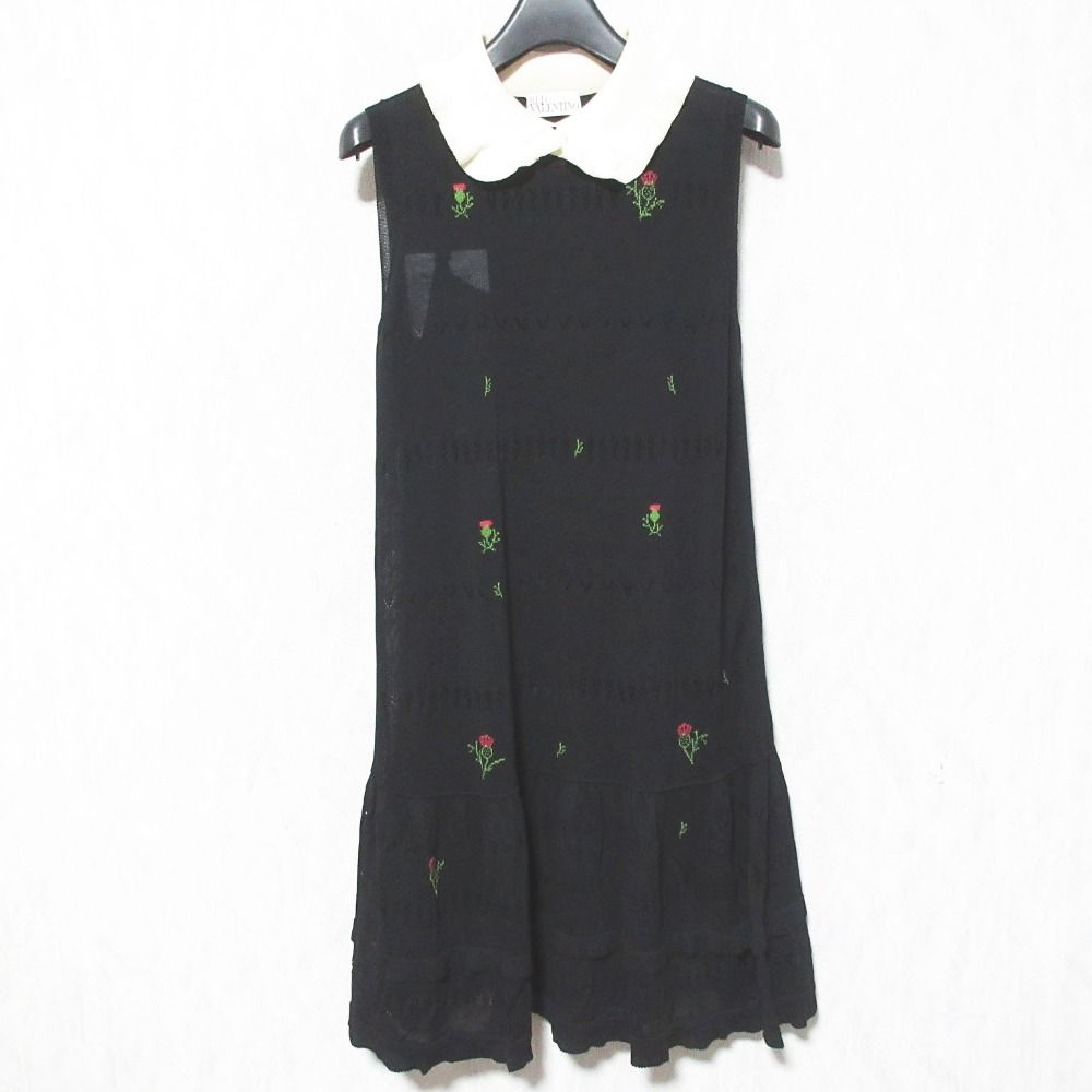 未使用 RED VALENTINO レッドヴァレンティノ フラワージャガード
