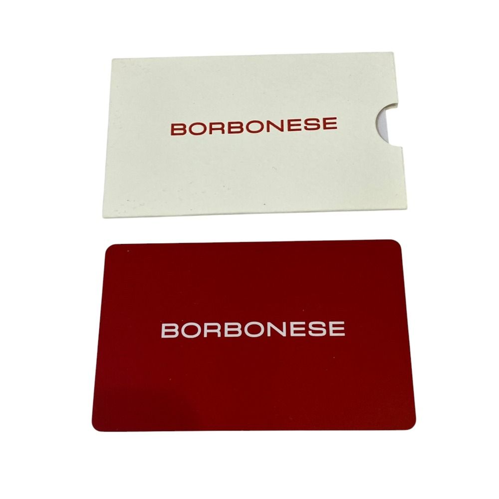 未使用 BORBONESE ボルボネーゼ うずら柄 ナイロン ボストンバッグ