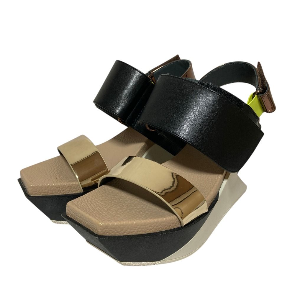 美品 UNITED NUDE ユナイテッドヌード Delta Wedge Sandal サンダル 38