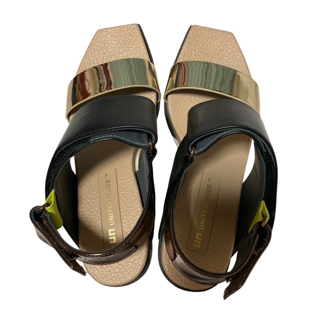 美品 UNITED NUDE ユナイテッドヌード Delta Wedge Sandal サンダル 38