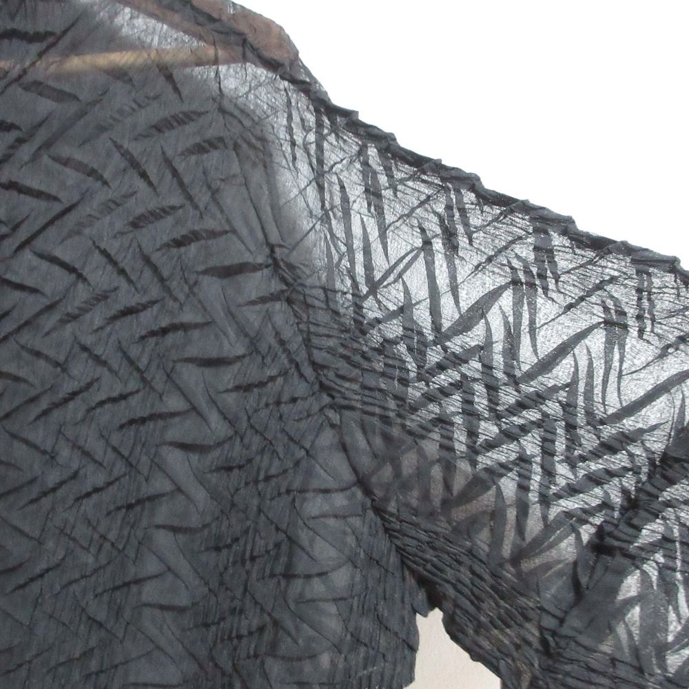 良品 ISSEY MIYAKE FETE イッセイミヤケ フェット ハイネック ジグザグ