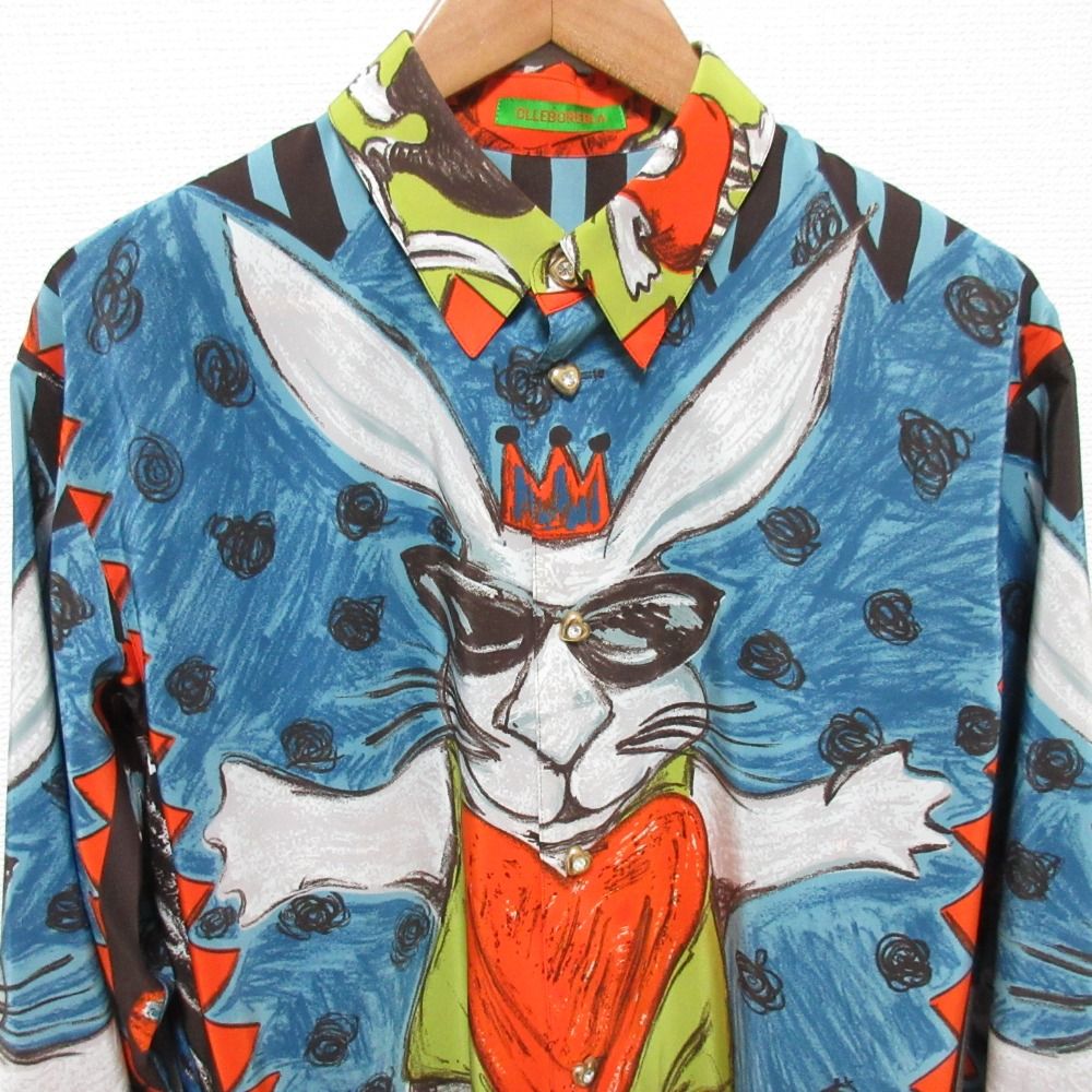 美品 OLLEBOREBLA オレボレブラ アルベロベロ ハートボタン ラビット