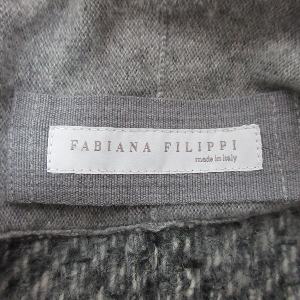 美品 FABIANA FILIPPI ファビアナフィリッピ ウール ツイード