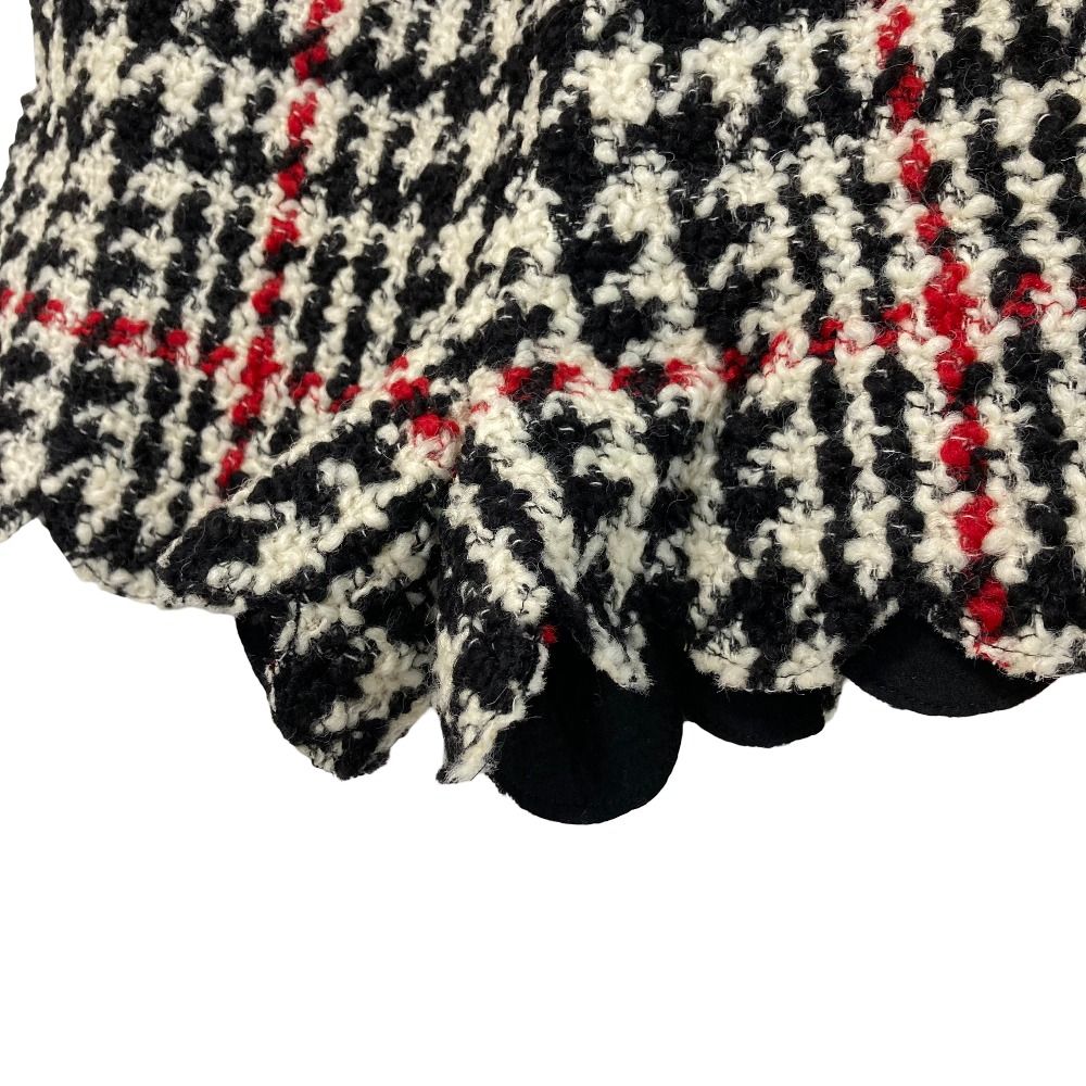 美品 RED Valentino レッドヴァレンティノ スカラップ ツイード