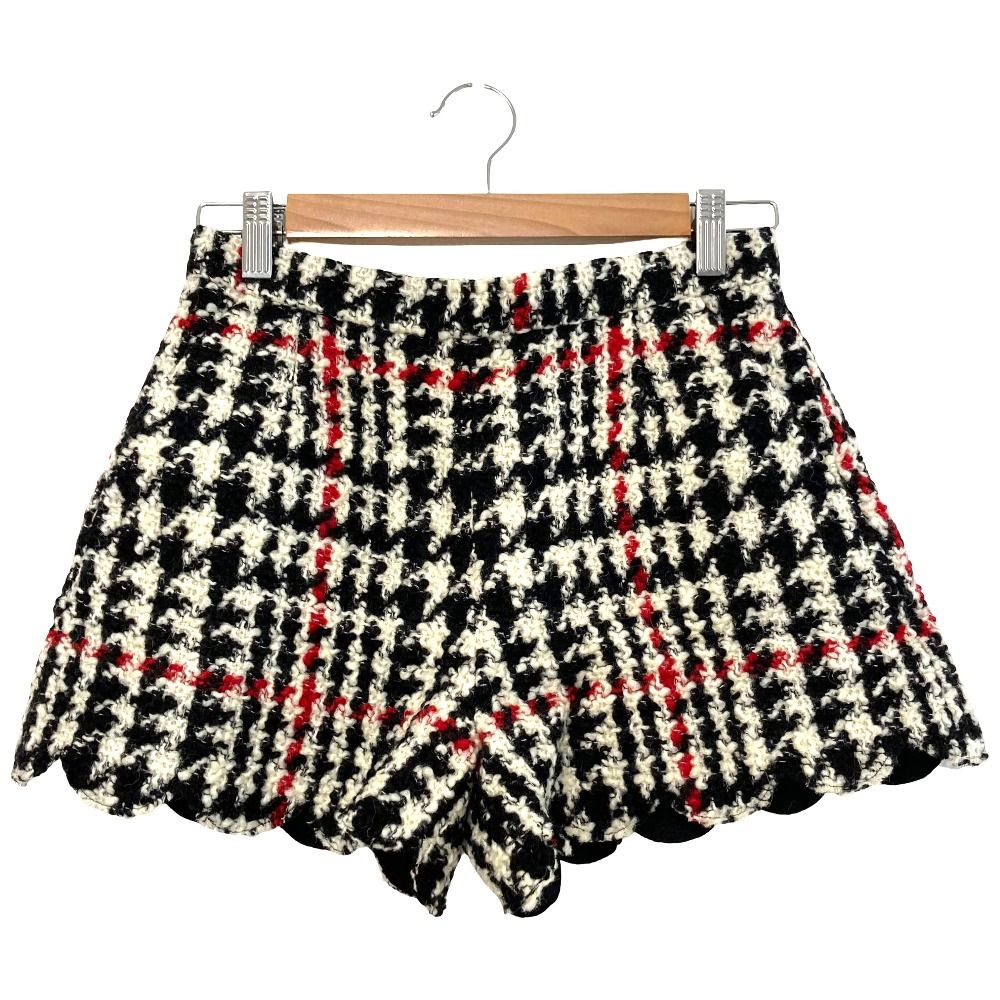 美品 RED Valentino レッドヴァレンティノ スカラップ ツイード