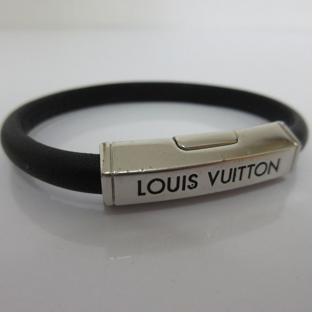 良品 LOUIS VUITTON ルイヴィトン クリップイット レザー ブレスレット