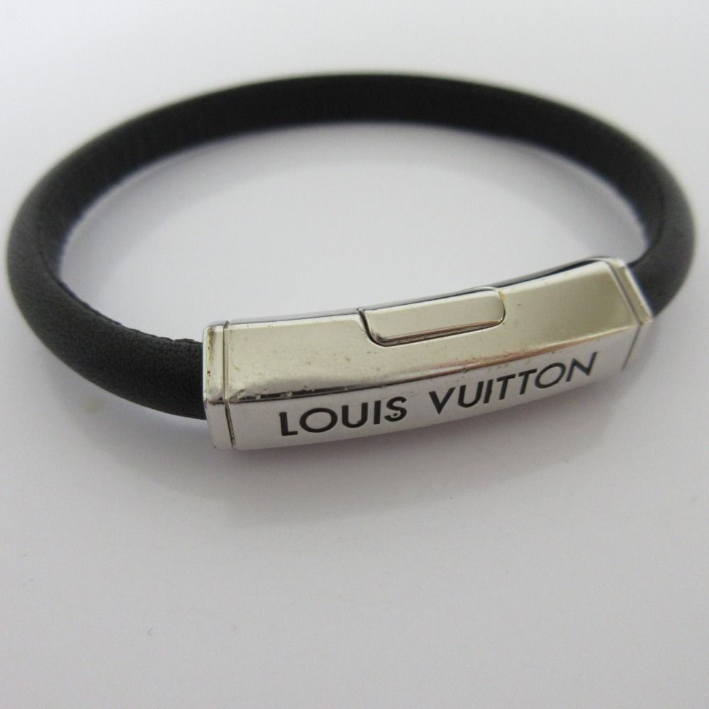 良品 LOUIS VUITTON ルイヴィトン クリップイット レザー ブレスレット