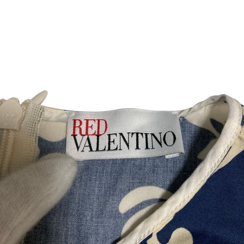 美品 RED VALENTINO レッドヴァレンティノ フラワープリント