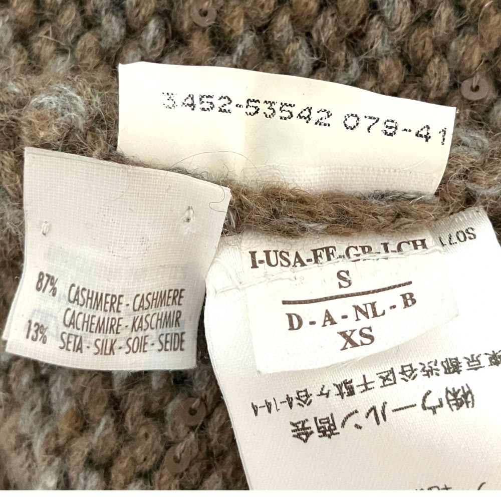 良品 BRUNELLO CUCINELLI ブルネロクチネリ カシミヤシルク