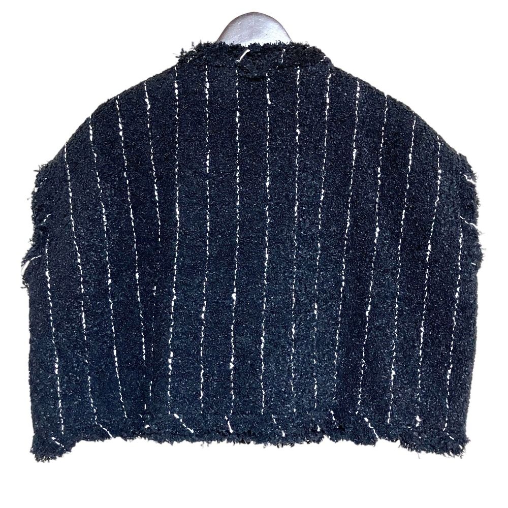 sacai ツイードベスト 美品 Sacai サカイ 2025年モデル ツイード ベスト ジャケット 25-07663