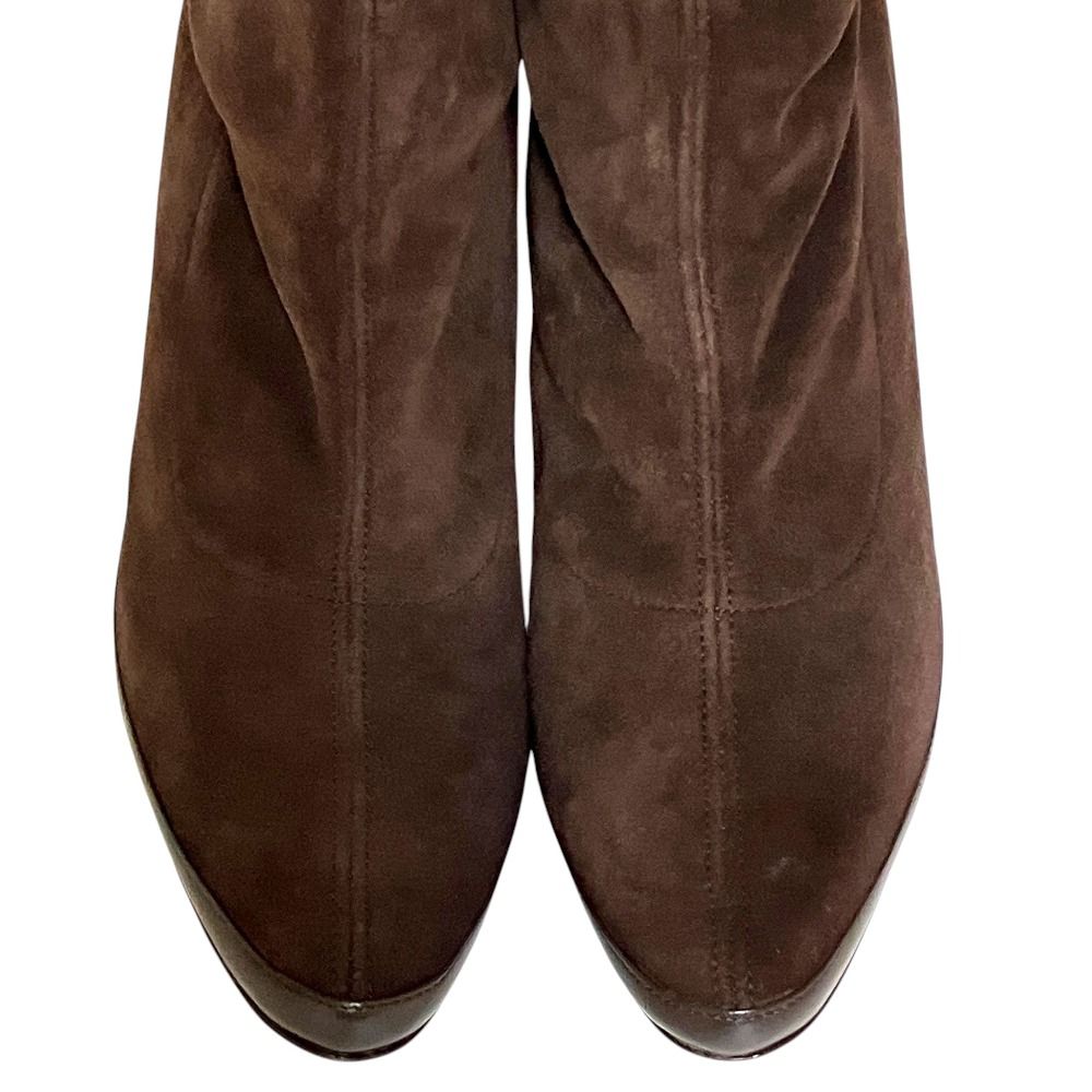 新品同様 Salvatore Ferragamo サルヴァトーレフェラガモ スエード