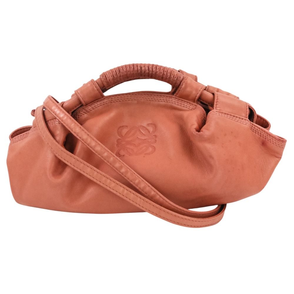 良品 LOEWE ロエベ ナッパアイレ レザー ミニ ショルダーバッグ