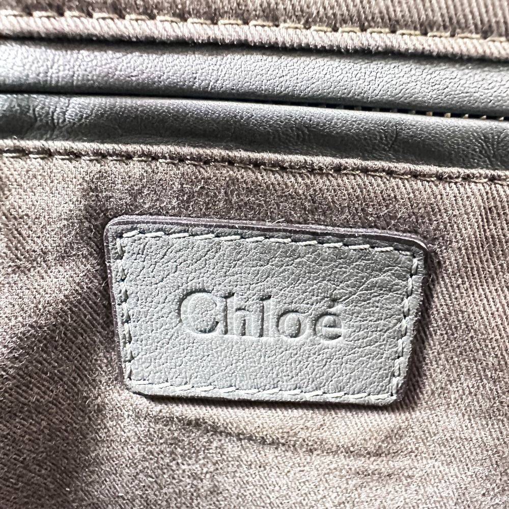 良品 Chloe クロエ マーシー レザー 2WAY ハンドバッグ ショルダー
