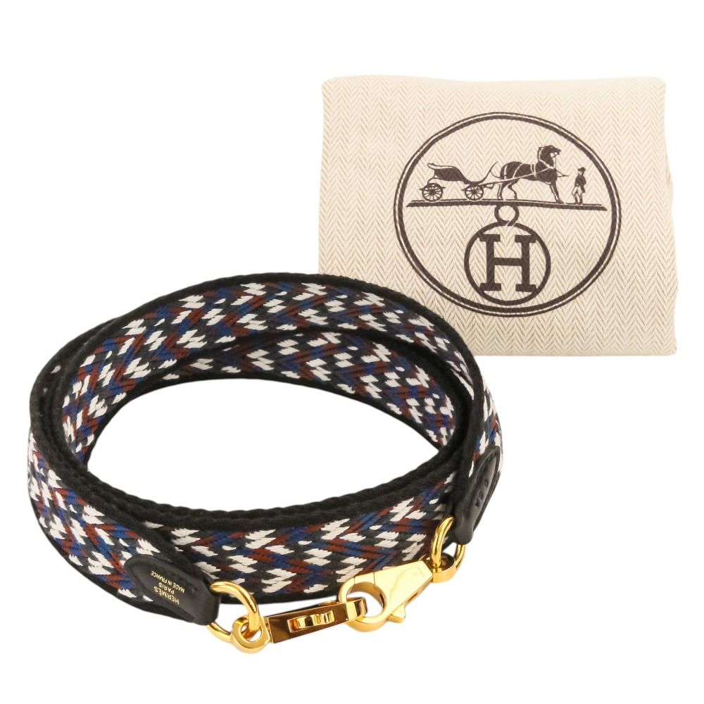 美品 HERMES エルメス バンドリエール ショルダーストラップ サングル