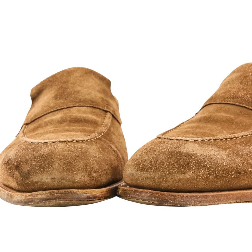 良品 John Lobb ジョンロブ Aley スウェード シューズキーパー付き