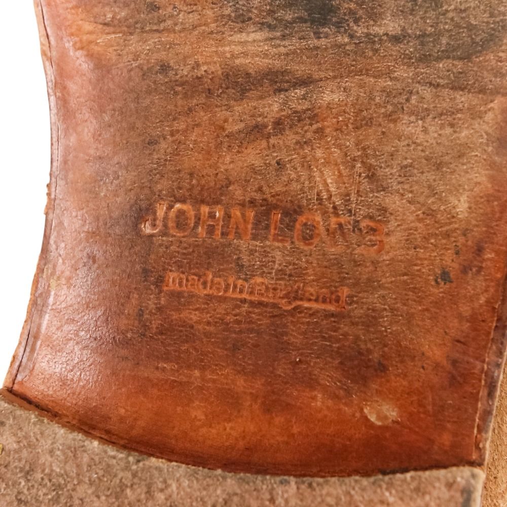 良品 John Lobb ジョンロブ Aley スウェード シューズキーパー付き