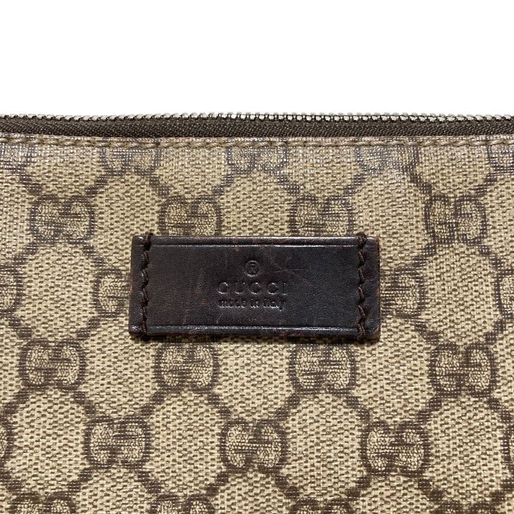 GUCCI グッチ GGスプリーム ショルダーバッグ 110054 ブラウン メンズ