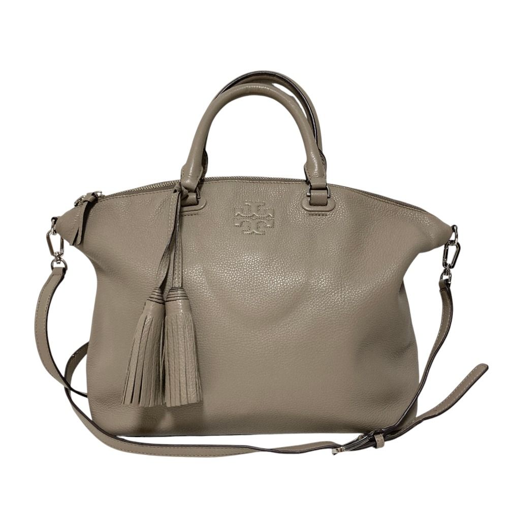 良品 TORY BURCH トリーバーチ Thea Medium Slouchy Satchel レザー