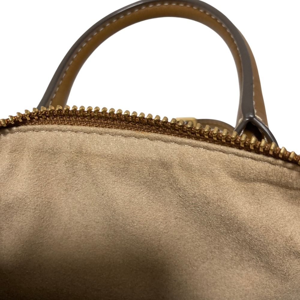 良品 TORY BURCH トリーバーチ Tモノグラム ジャガード ミニ バレル