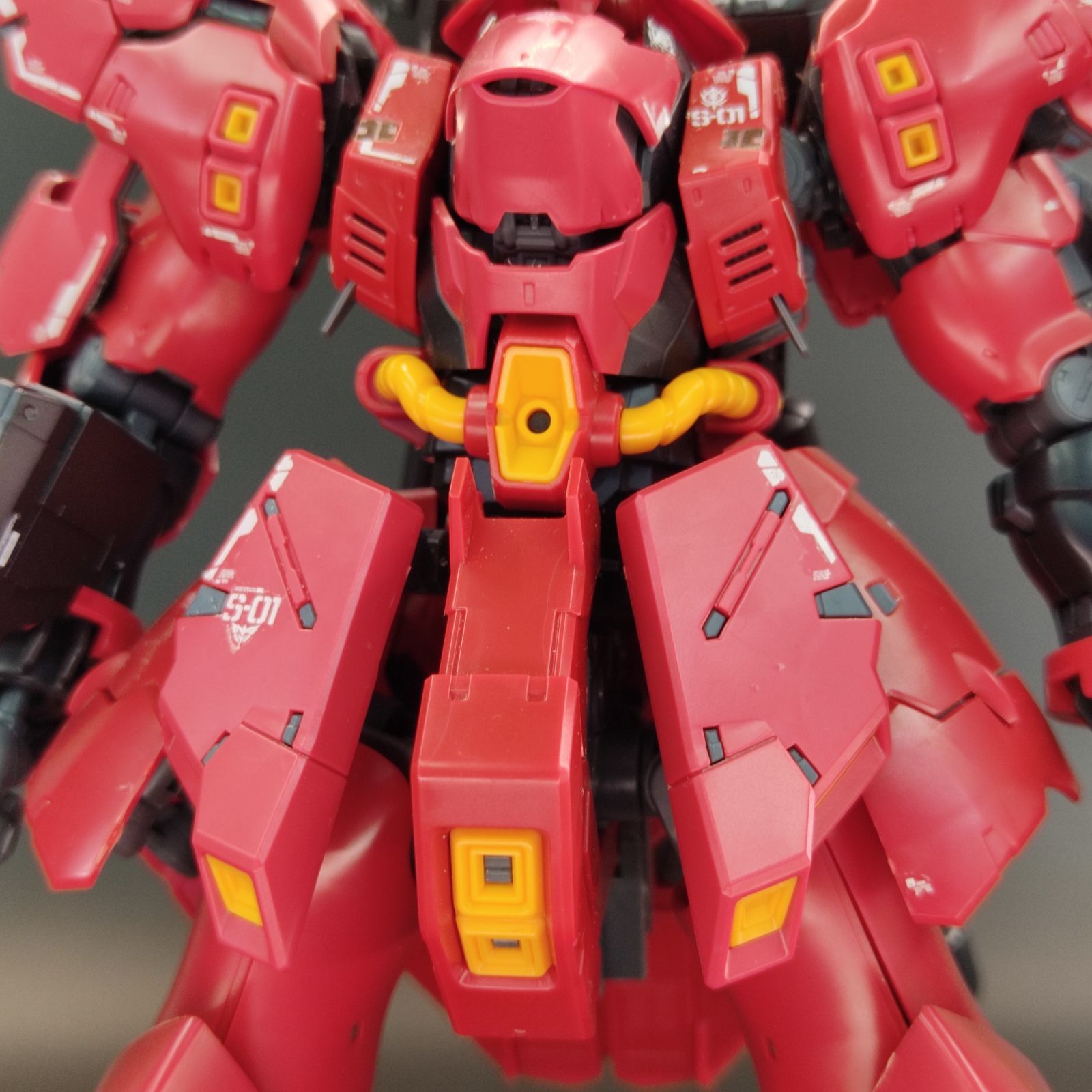 ガンプラ【ジャンク品/ほこり、キズあり】RG 1/144 サザビー 欠品多数
