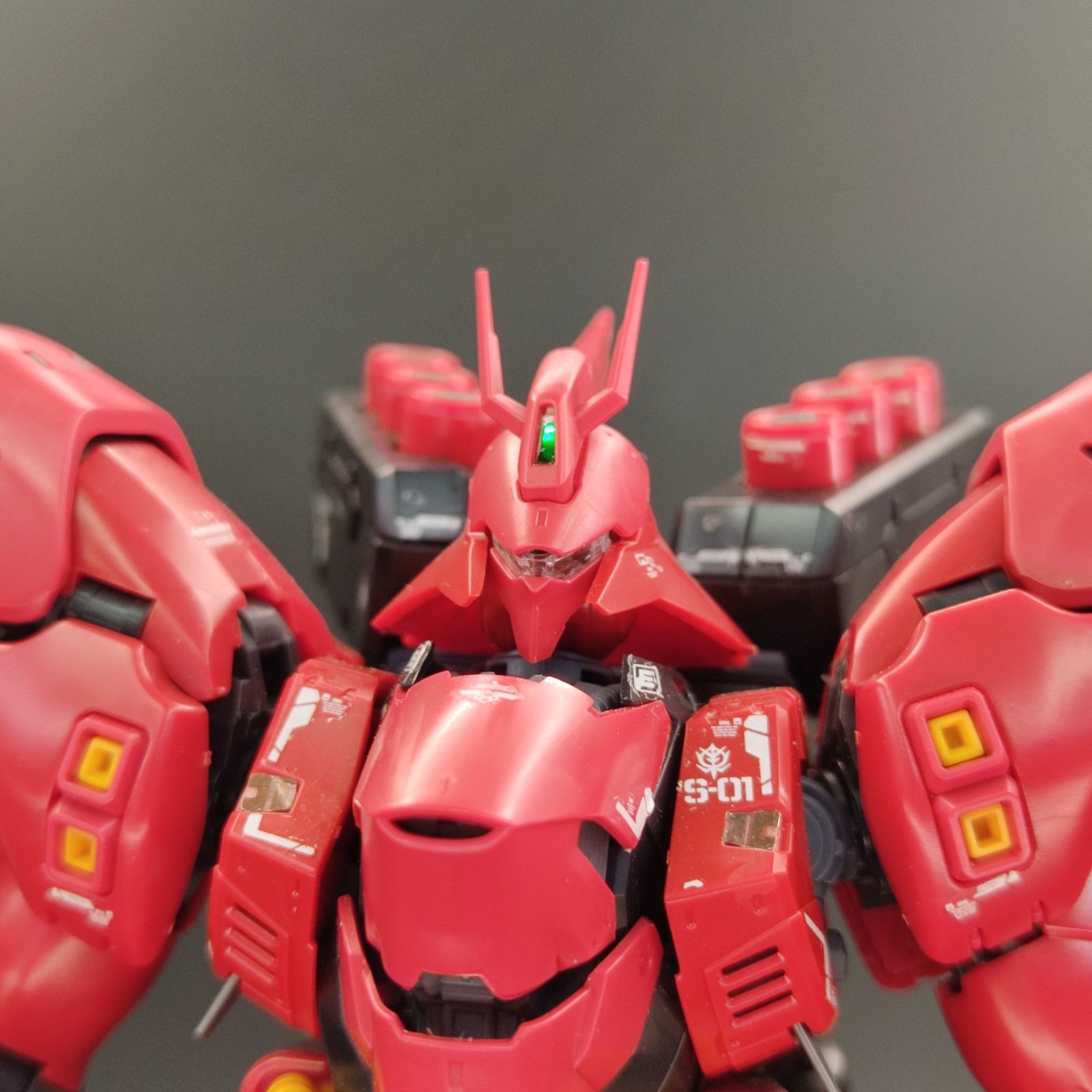 ガンプラ【ジャンク品/ほこり、キズあり】RG 1/144 サザビー 欠品多数
