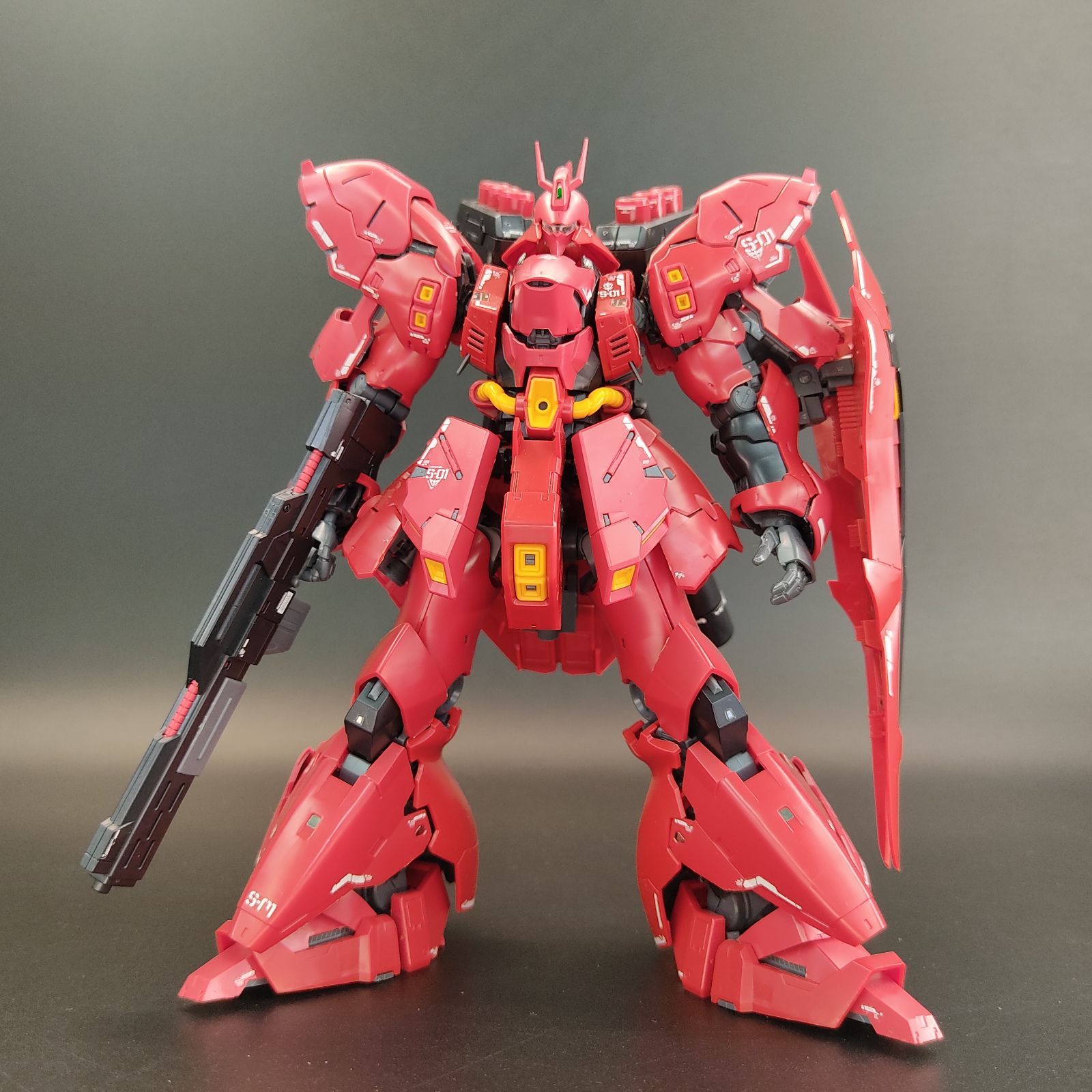 ガンプラ【ジャンク品/ほこり、キズあり】RG 1/144 サザビー 欠品多数