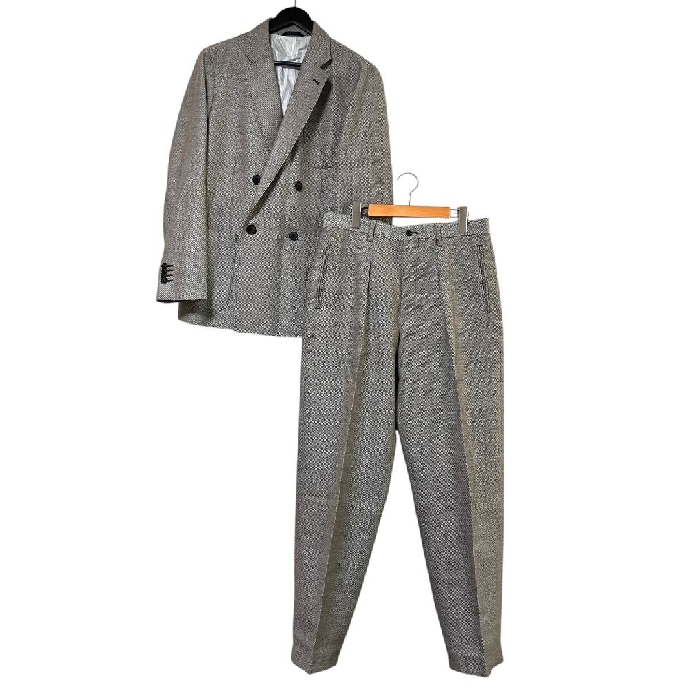 美品 24SS ジョルジオアルマーニ UPTON ウールリネン テーラード
