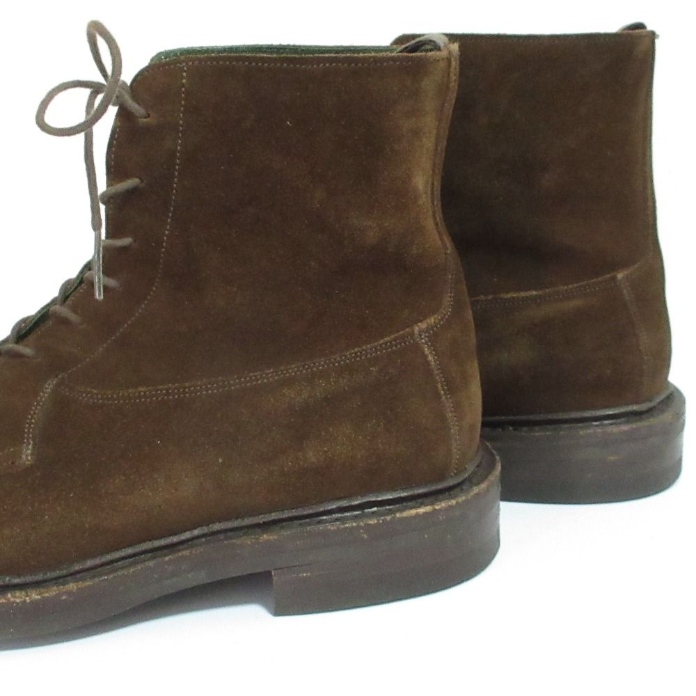 良品 Tricker's トリッカーズ スエードレザー キャップトゥ レース