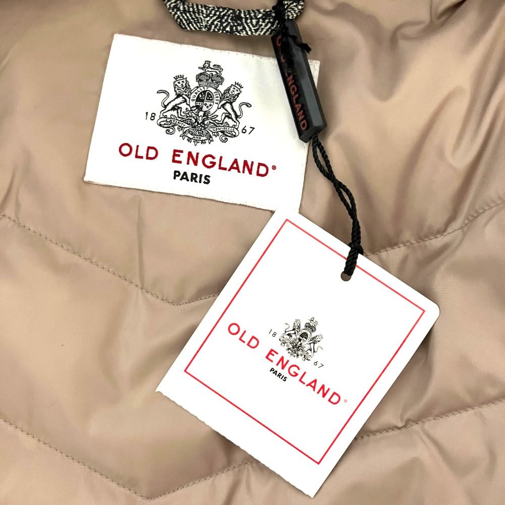 新品同様 OLD ENGLAND オールドイングランド ヘリンボーン フーデッド 