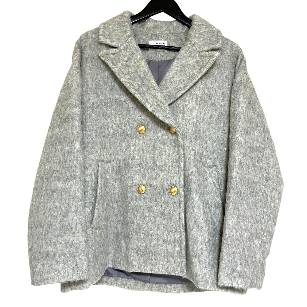 美品 25AW EMMA ROUGE VIF エマ ルージュヴィフ ラメシャギー