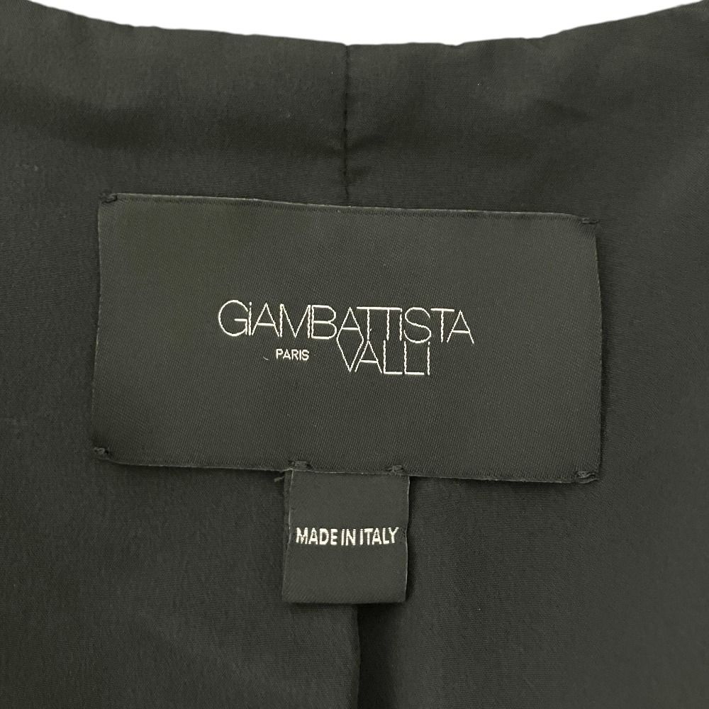 美品 GIAMBATTISTA VALLI ジャンバティスタヴァリ オープンフロント