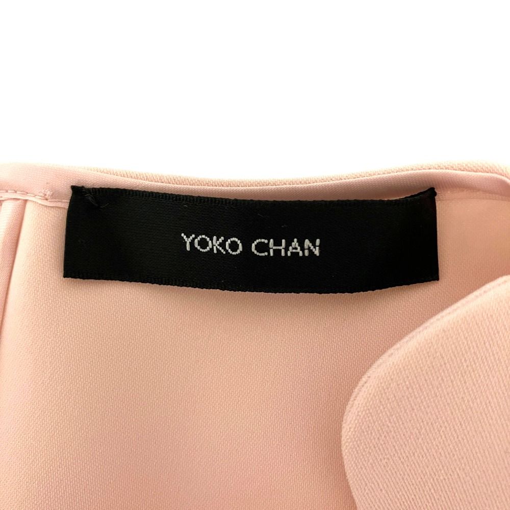 美品 24AW YOKO CHAN ヨーコチャン ロング丈 スカラップデザイン バイ