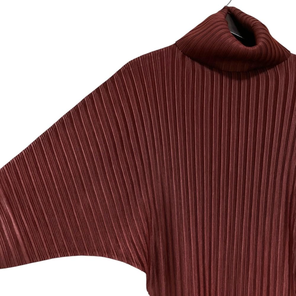 美品 PLEATS PLEASE プリーツプリーズ イッセイミヤケ タートルネック