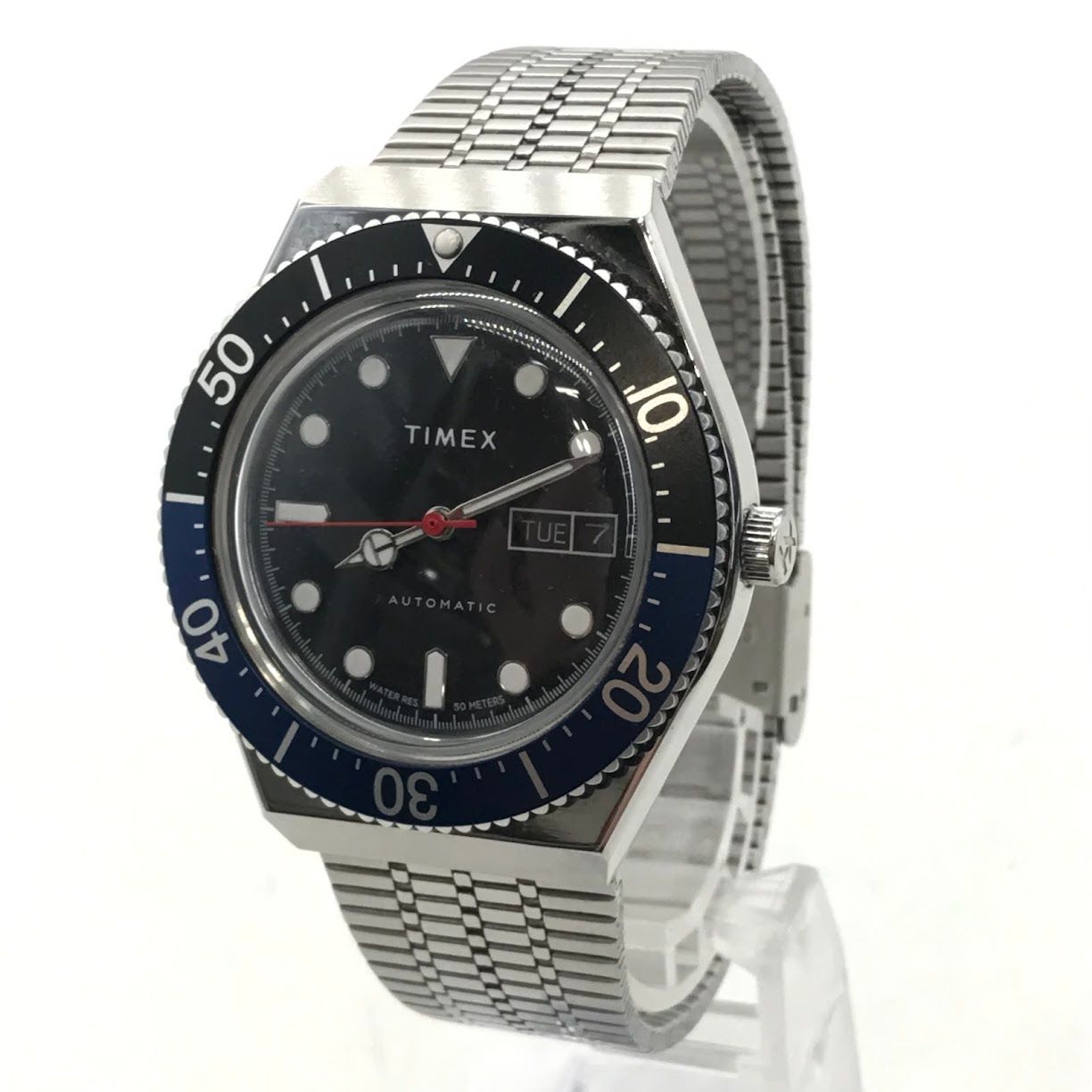 【倉吉店】  TIMEX | タイメックス 腕時計 M79 オートマチック アナログ自動巻き TW2U29500 シルバー 【131】