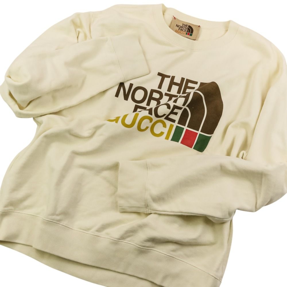 良品 THE NORTH FACE×GUCCI ノースフェイス グッチ ロゴプリント