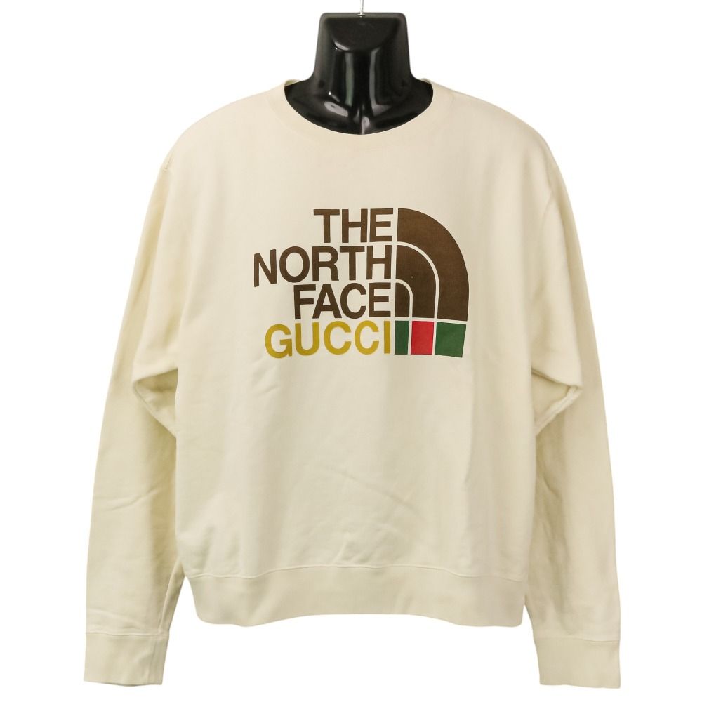 良品 THE NORTH FACE×GUCCI ノースフェイス グッチ ロゴプリント