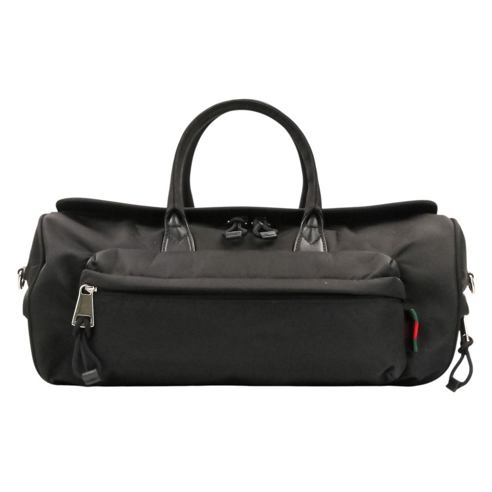 美品 GUCCI グッチ シェリーライン ナイロン 2WAY ボストンバッグ