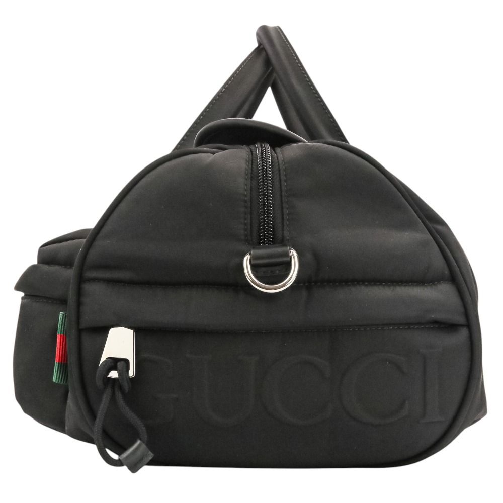 美品 GUCCI グッチ シェリーライン ナイロン 2WAY ボストンバッグ